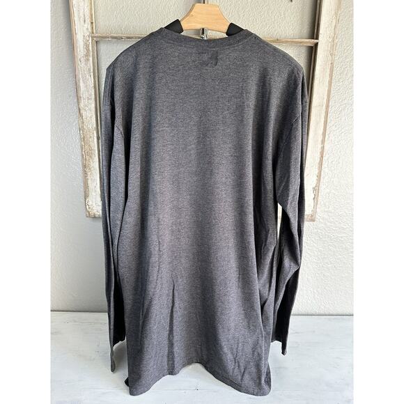 LSU Tigers Mens Long Sleeve T-shirt “Tiger Nation” 2X XXL Gray Captivating Brand - Picture 3 of 9